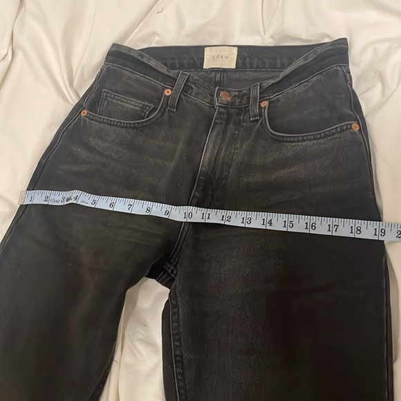 Lightly worn Doen Shep Jean in Basalt (washed black), size 25. - Picture 6 of 8